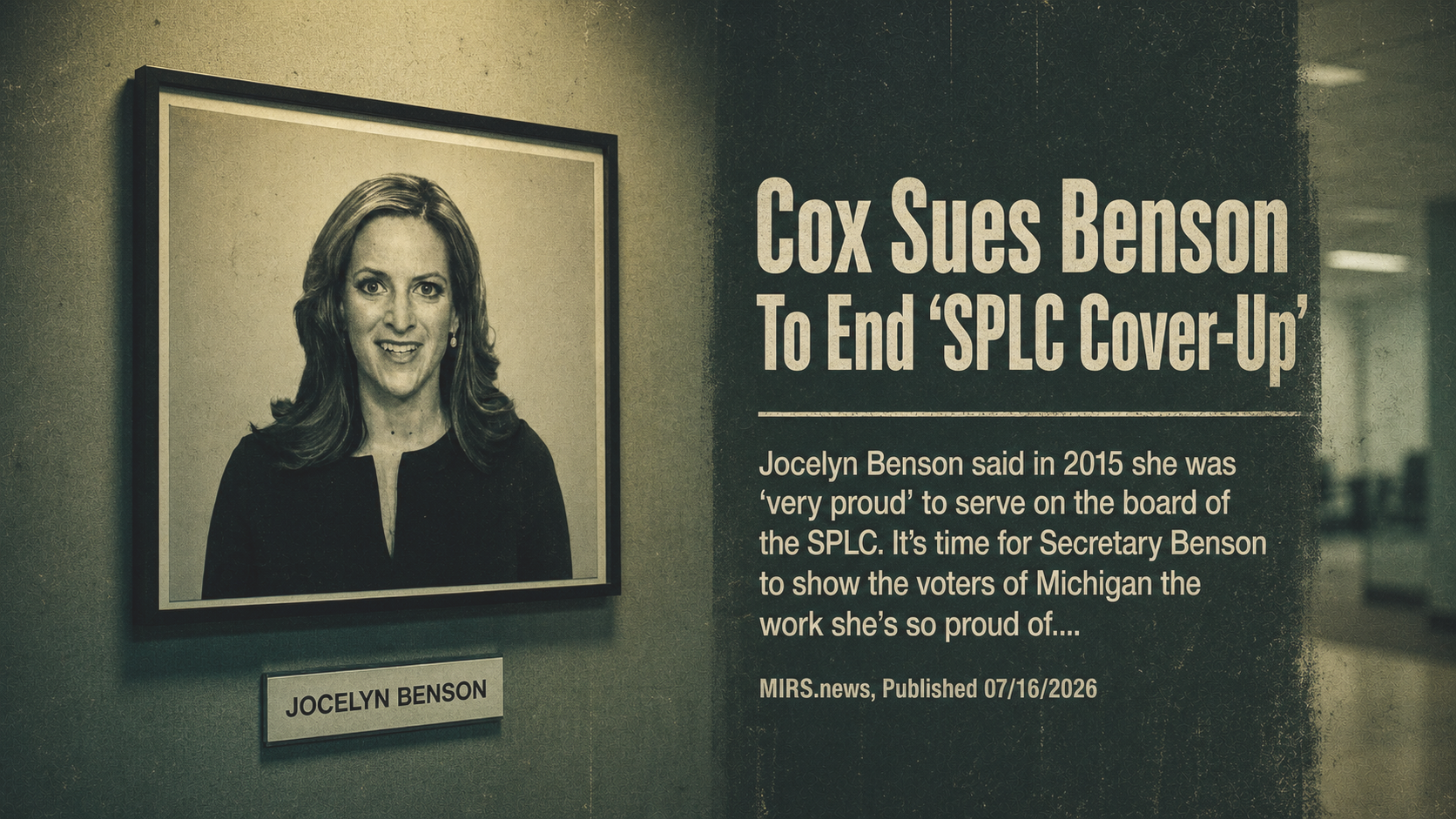 Benson Called on to Release SPLC Records
