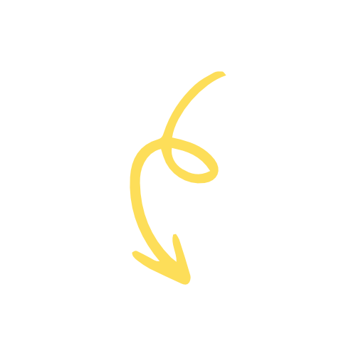A yellow curly arrow.