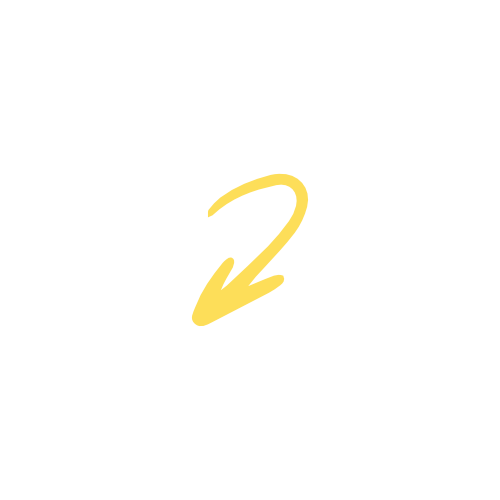 Yellow Curled Arrow