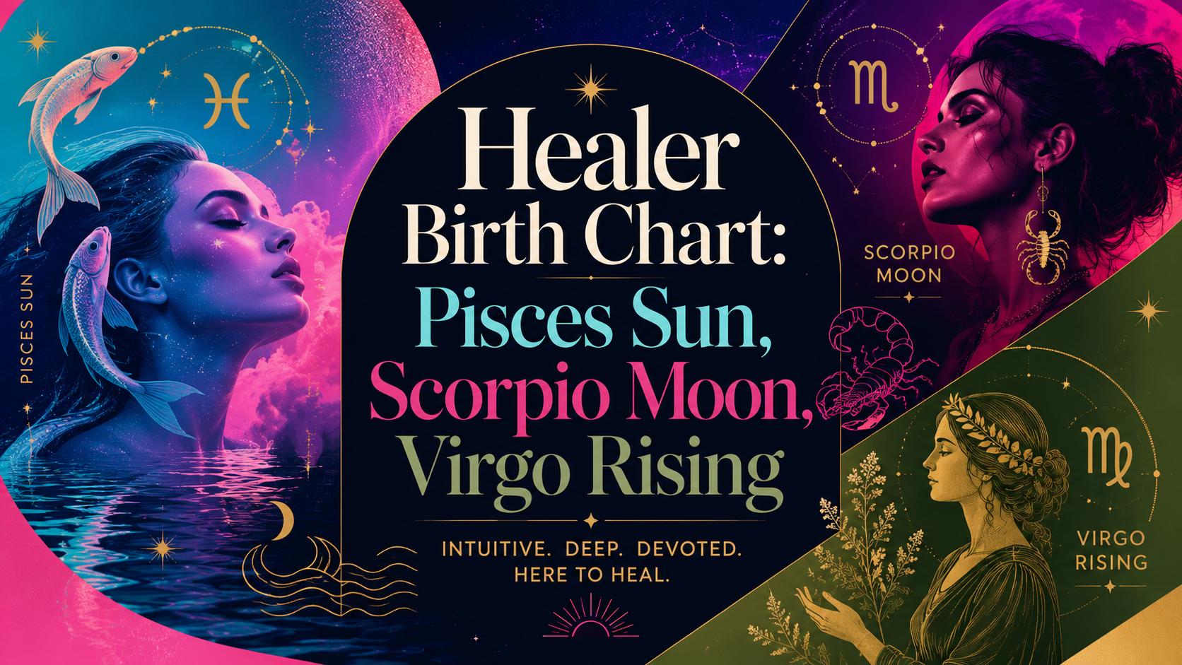 Written in the Stars: The Healer — Pisces Sun, Scorpio Moon, Virgo Rising