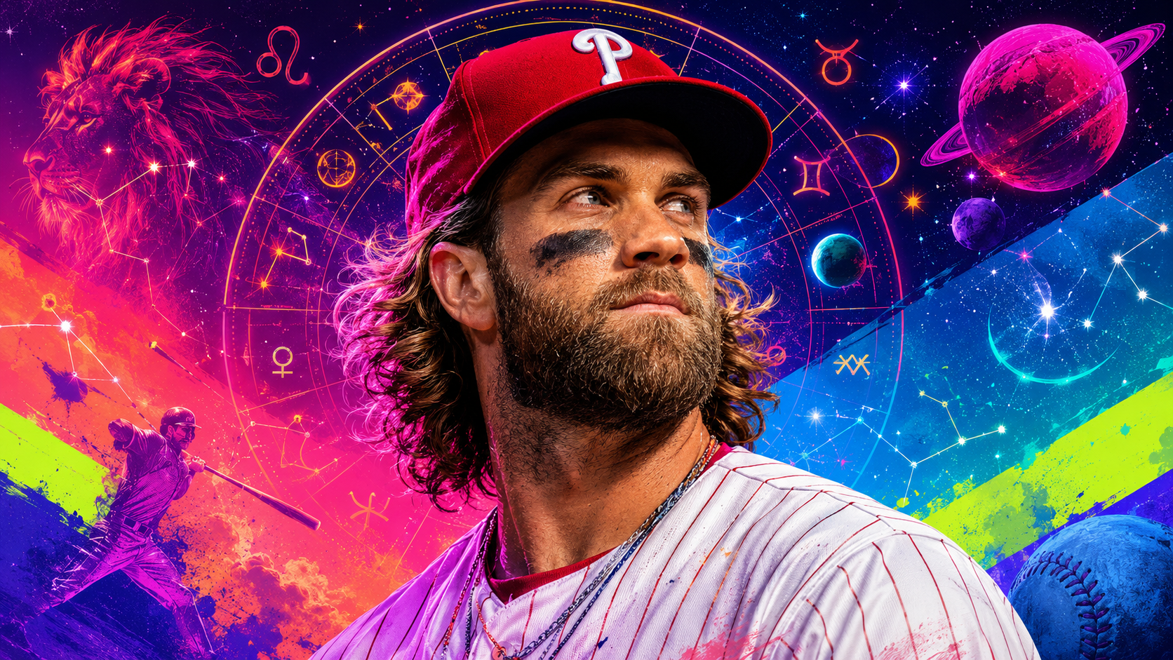 Written in the Stars: The Birth Chart of Bryce Harper, Baseball’s Chosen One Under Pressure