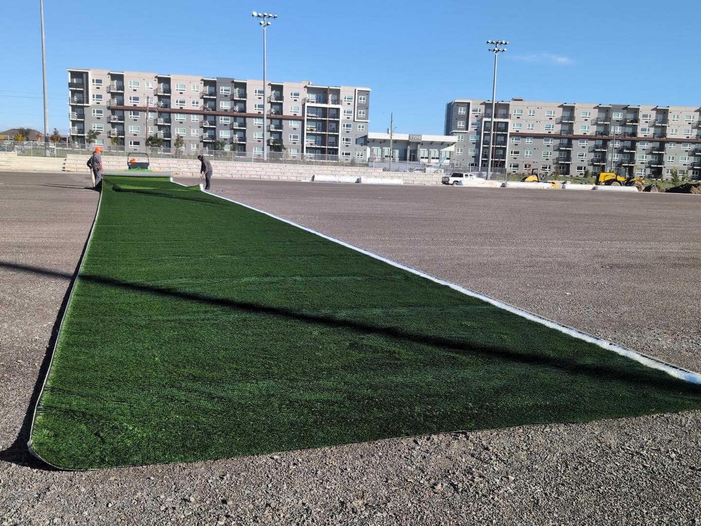 Here we go
.
.
.
.
.
.
#sportsfield #greenfields #artificialturf #ritchfield #contractor