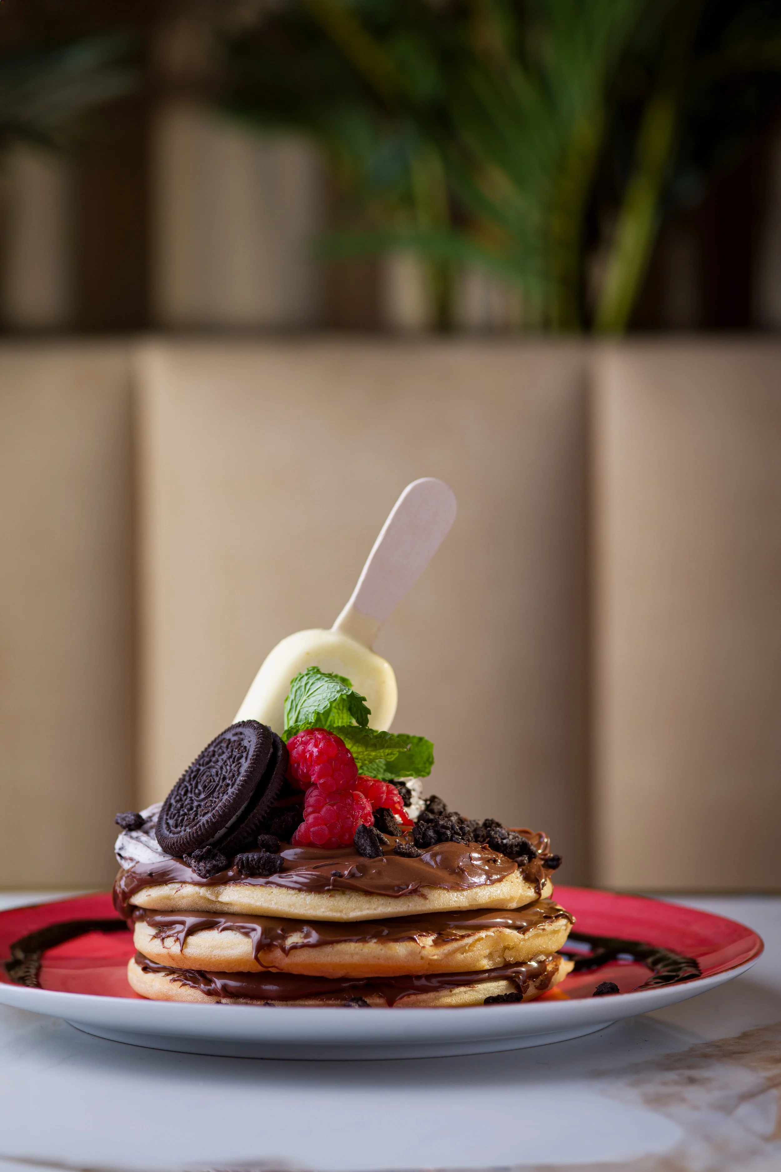 Panqueca de Nutella & Oreo