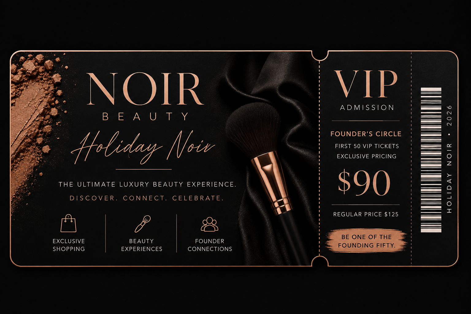 ✨ Holiday Noir Opening Night