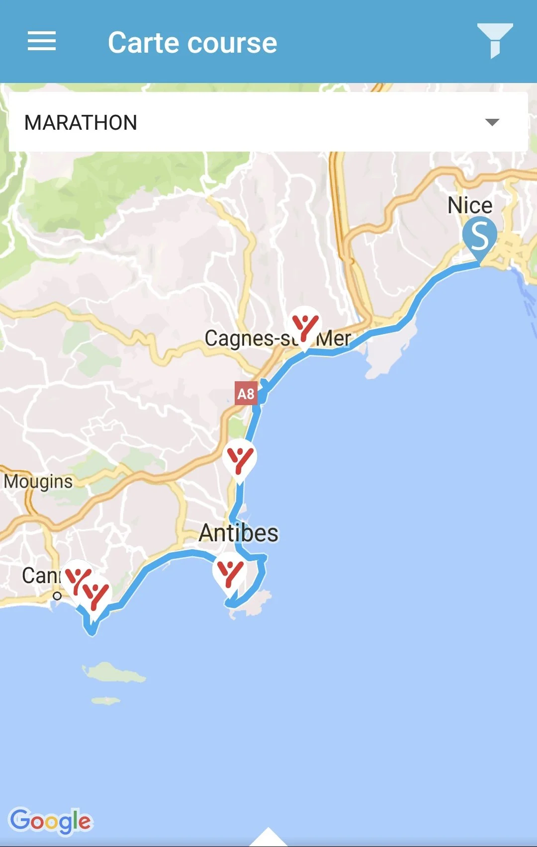 Marathon Number 2 – Nice to Cannes. Training and preparation.