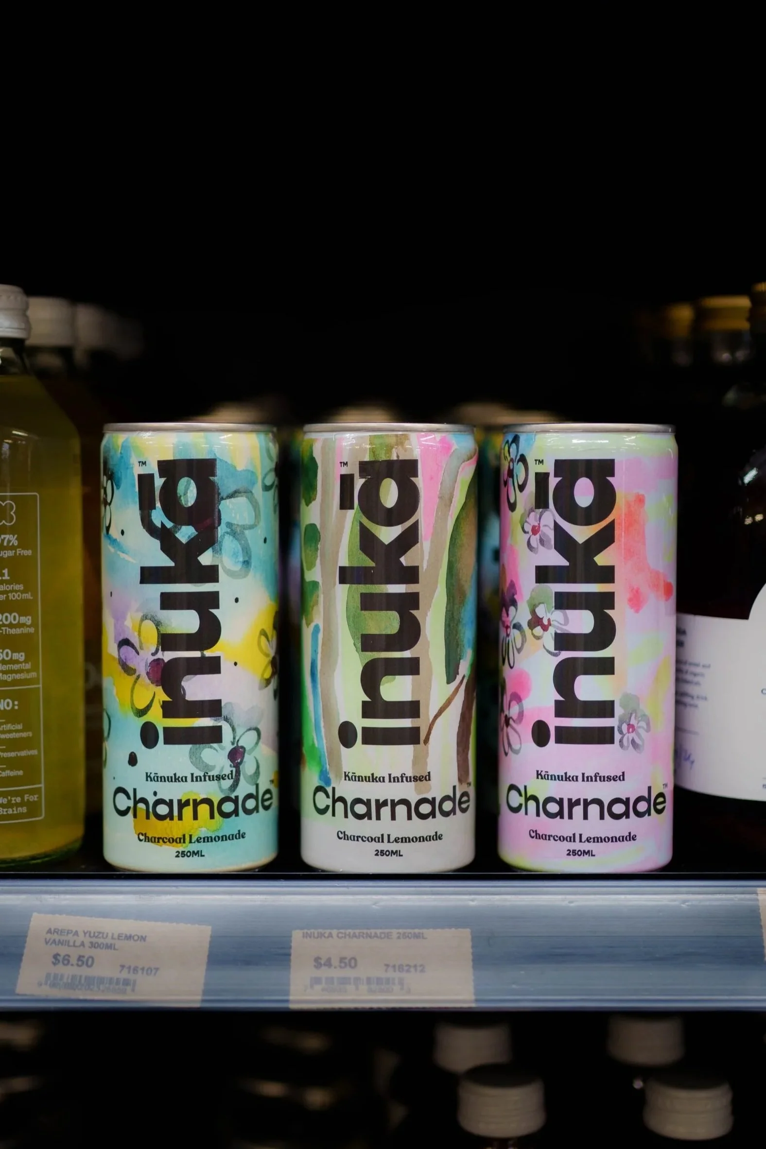 photo of Inukā Charnade on shelves