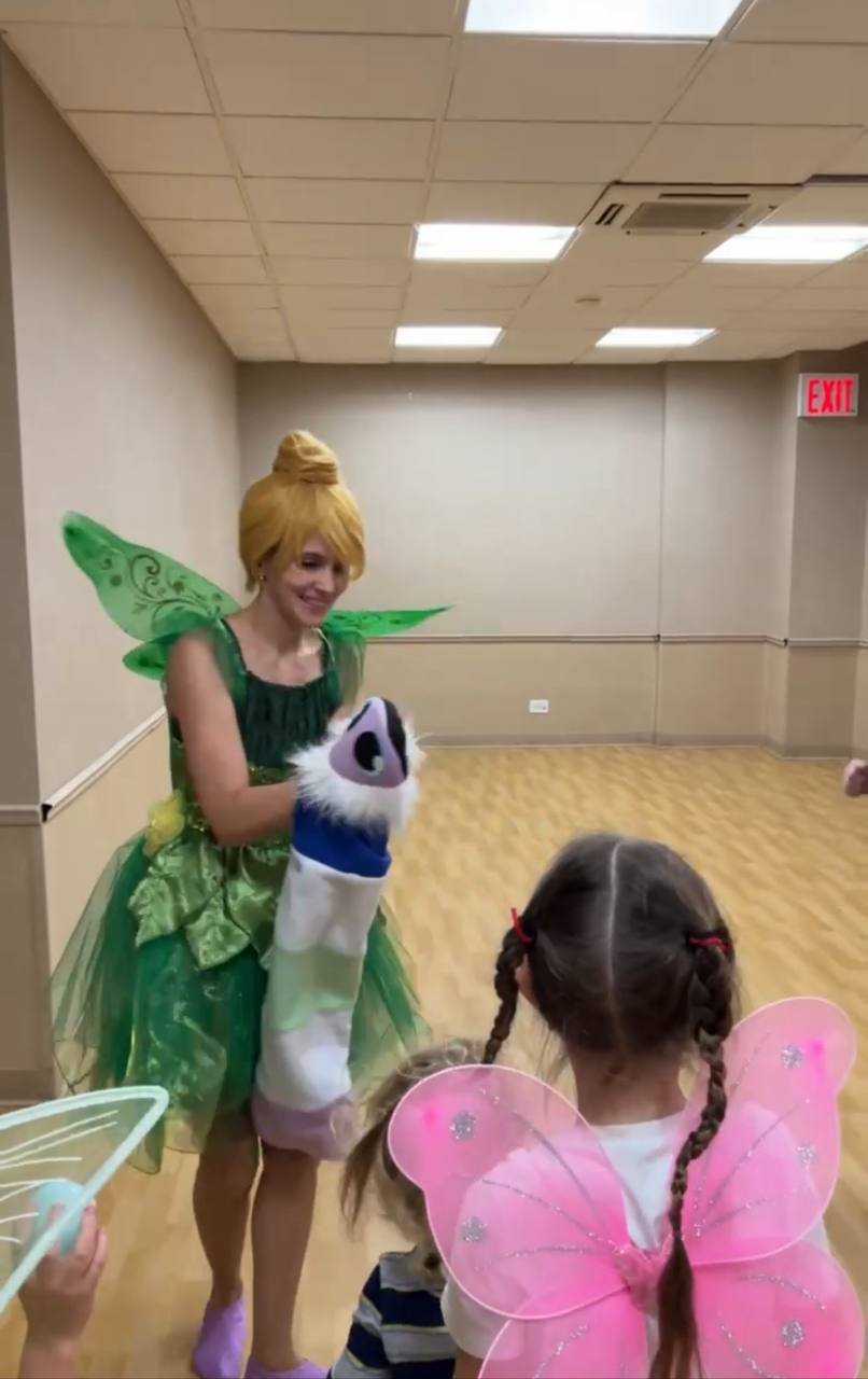 Tinker Bell kids toddlers birthday party characters new york