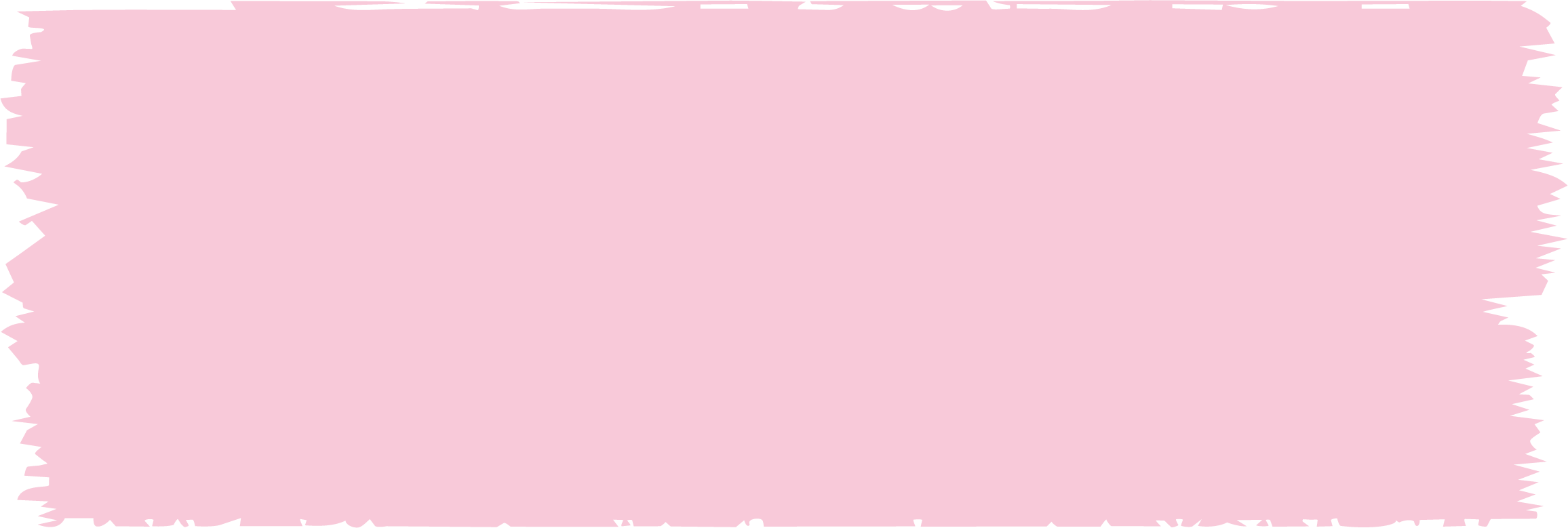 Pink ticket with black edges and some black text.