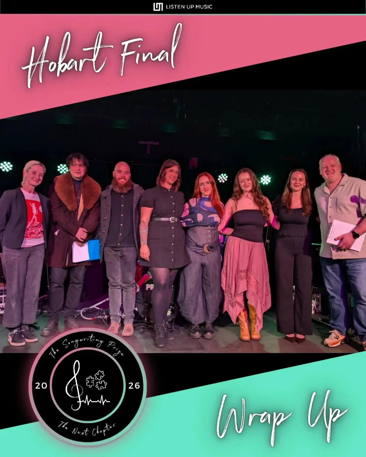 ✨ TSP Hobart Final Wrap Up - Magic in Tassie ✨
What an intimate, emotionally charged, and utterly spellbinding night in Hobart! Bringing The Songwriting Prize south to Tasmania proved once again just how much heart, depth, and world-class craft lives