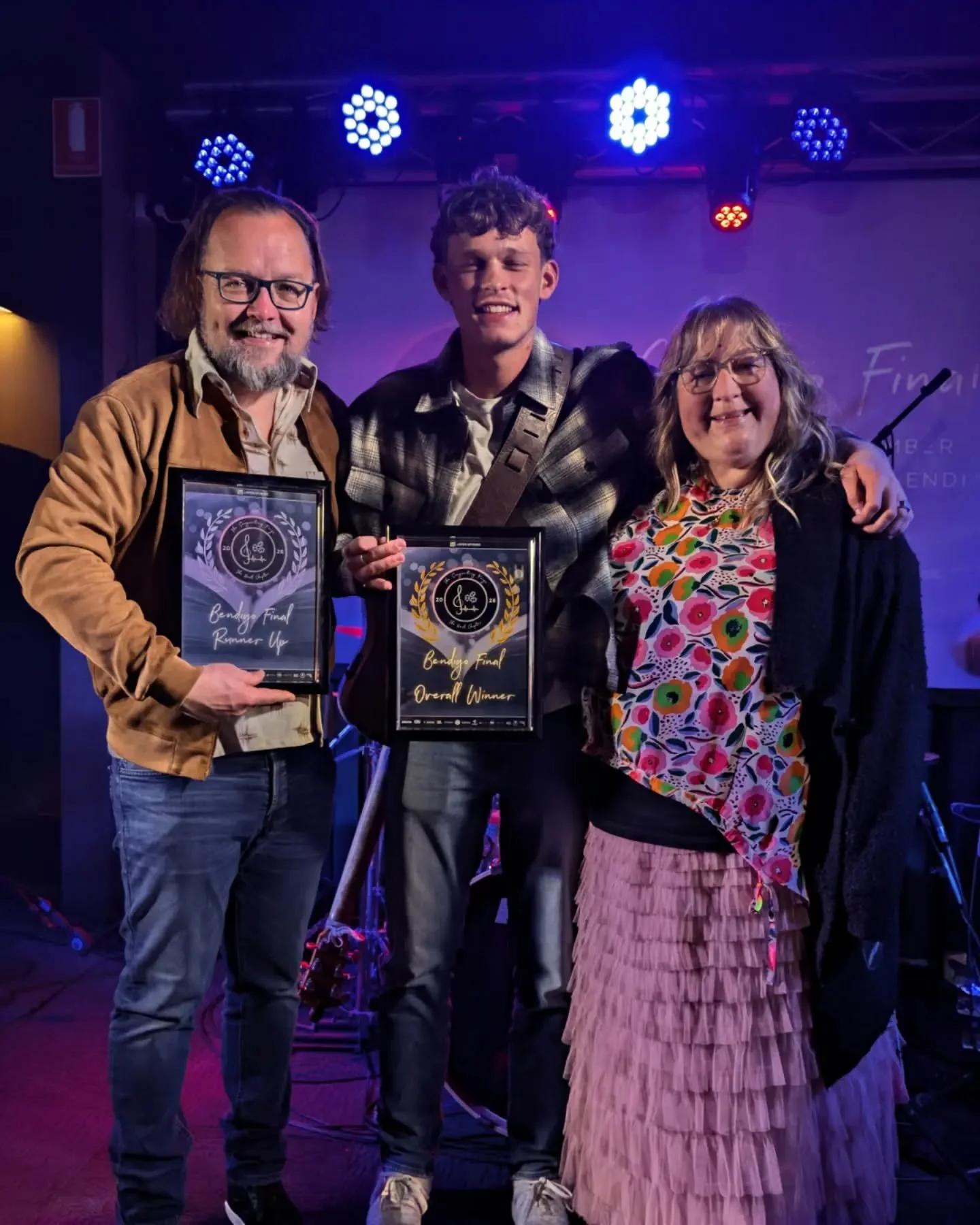 Bendigo, what an incredible debut year🥇

The Songwriting Prize 2026 Bendigo Final @goldenvinehotel was incredible in every way and filled with beautiful music, amazing support, and joy at every turn.

We were treated to vulnerable stories, debut liv