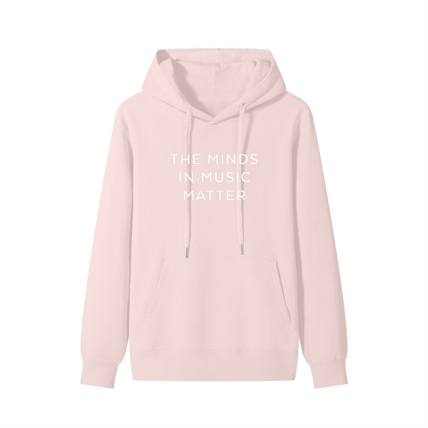 White Text, Classic Unisex Cotton Hoodie - 6 Colours, 7 Sizes