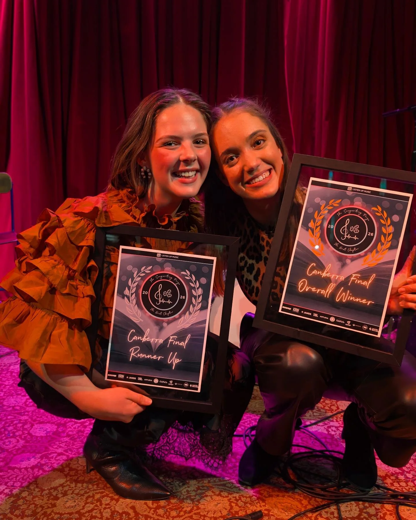 What a magical, heart-warming night in the Nation&rsquo;s Capital! ❄️

Despite the chilly Canberra air, the room was filled with warm hearts, deep vulnerability, and masterful songwriting for an almost sold-out 2026 Canberra Regional Final!

From int