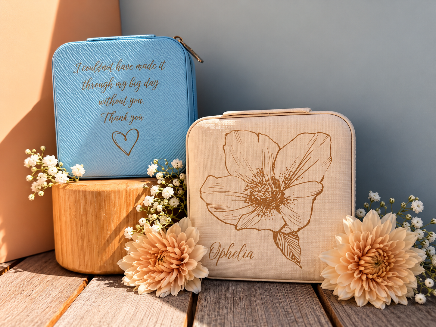 Personalized Jewelry Case