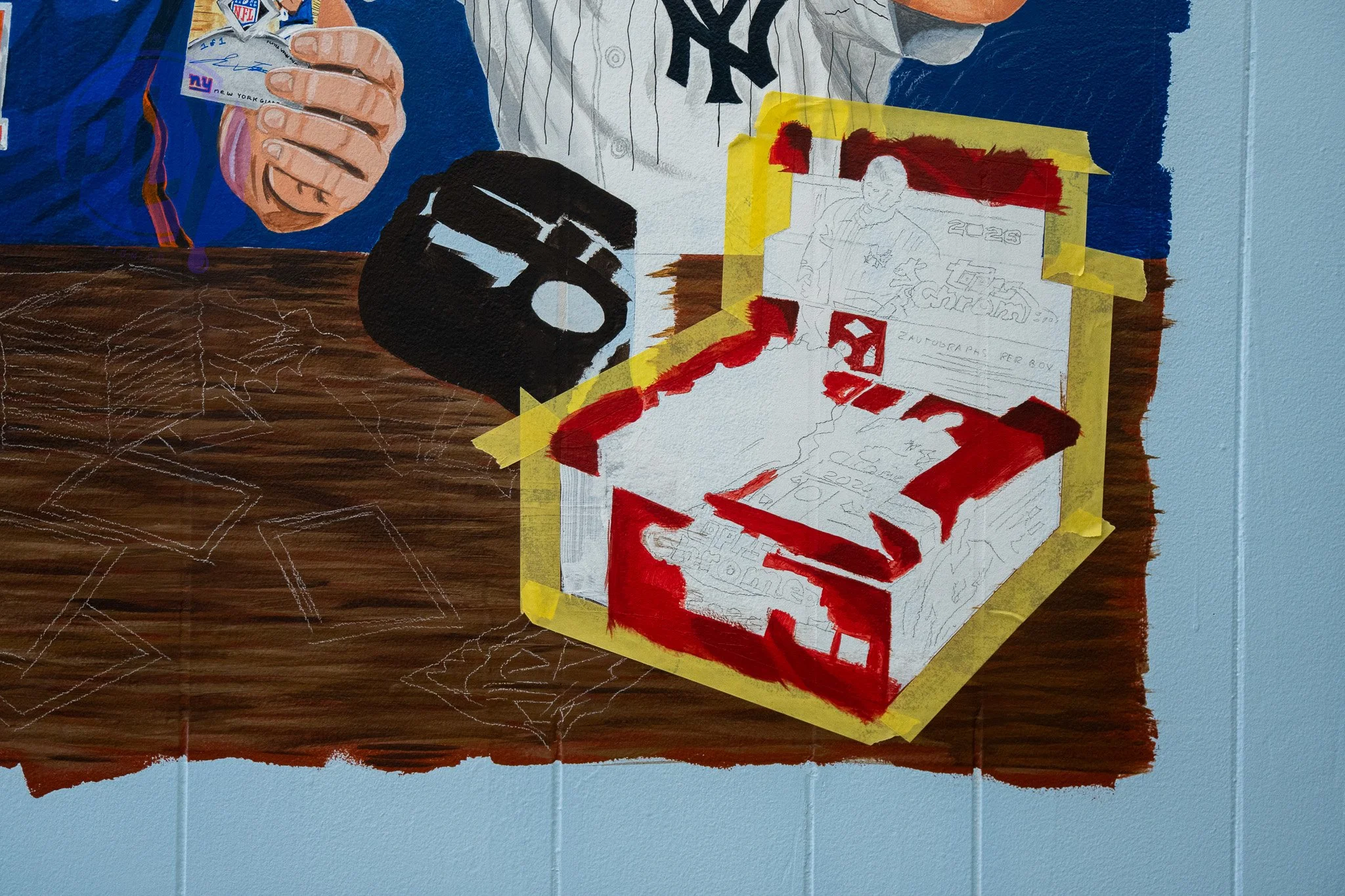 Hobby box progress.