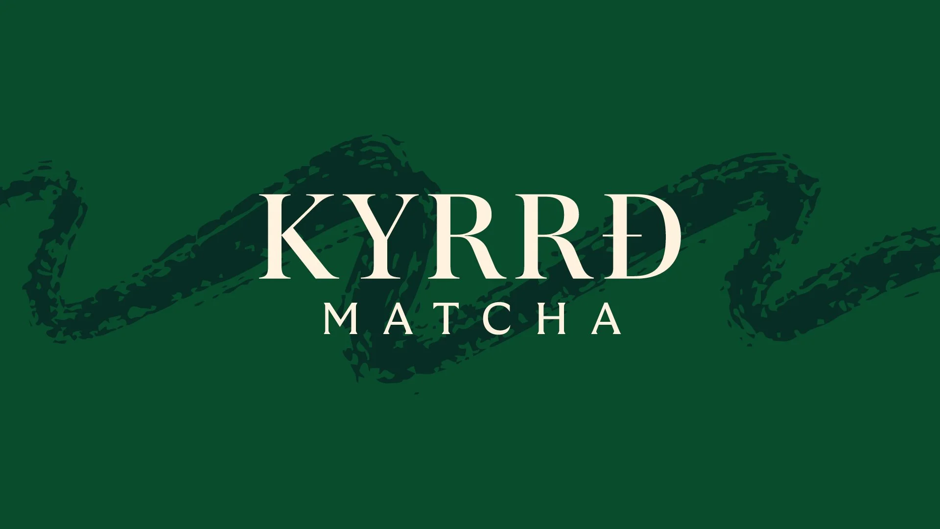 KYRRÐ MATCHA - Branding & Packaging