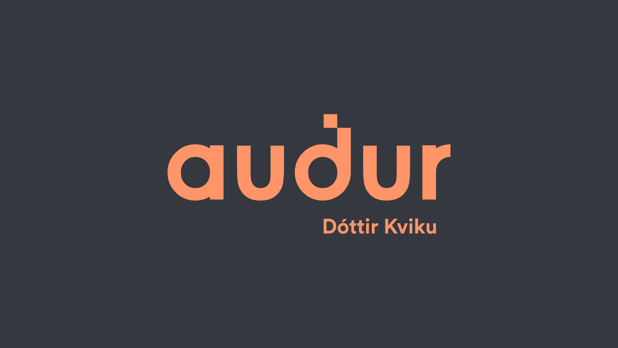 Auður - Brand Identity