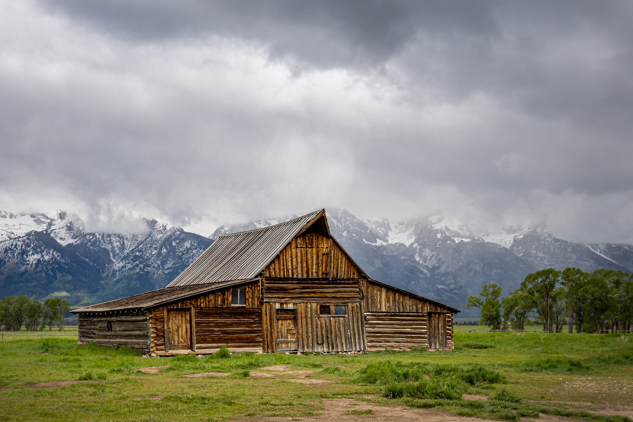 Storm on Mormon Row