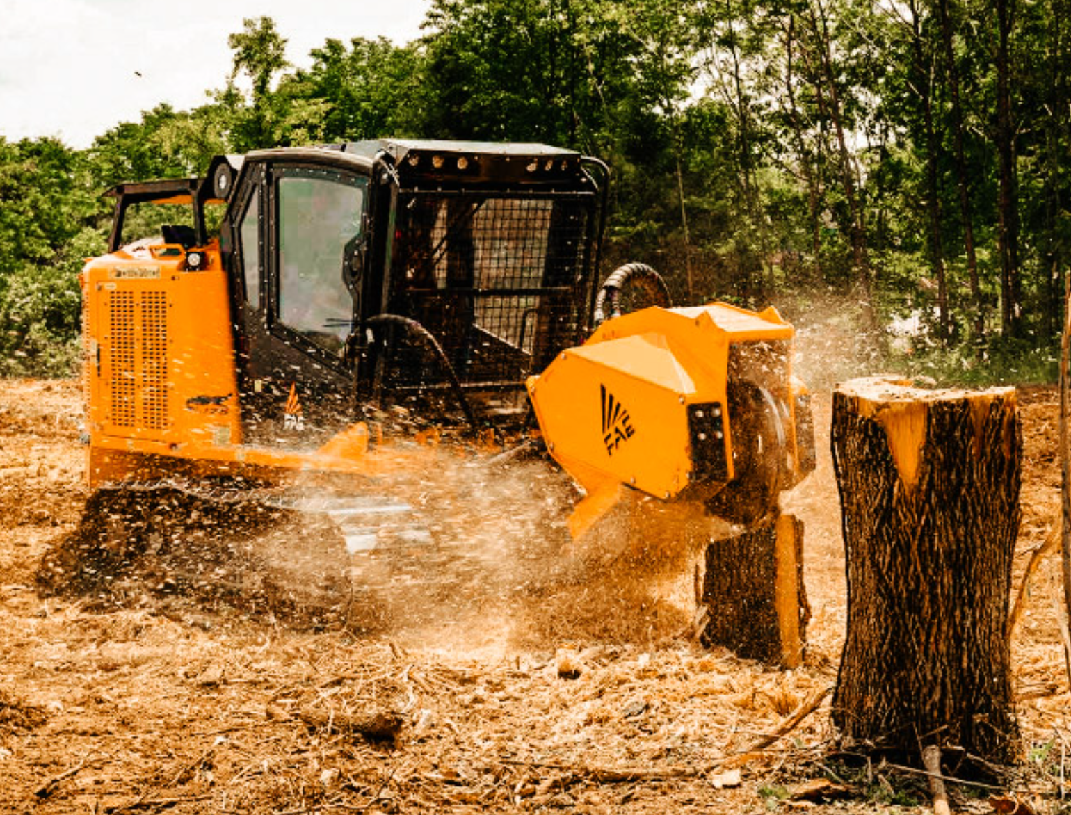 Professional land clearing, excavation, forestry mulching, grading, driveway installation, drainage solutions, and site preparation by Logan Earthworks in Greensburg, PA.