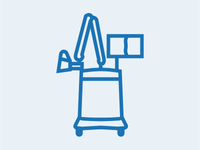 Ultrasound machine icon