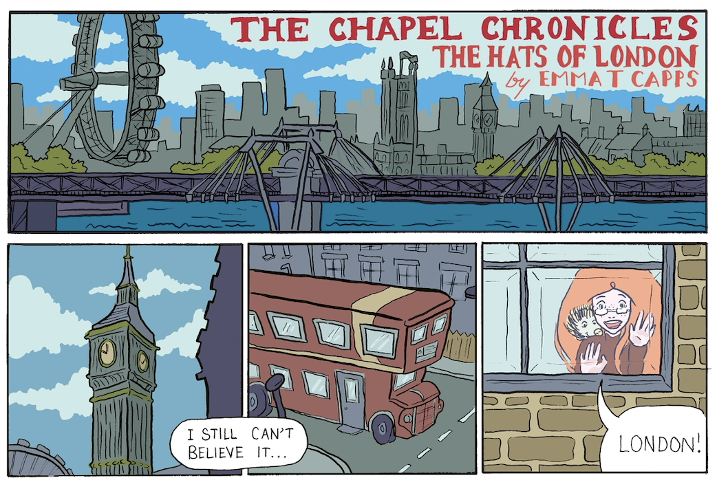 The Chapel Chronicles: The Hats of London
Published in Dark Horse Presents #24