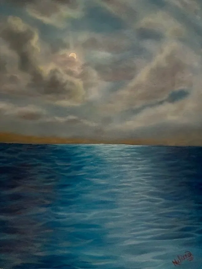 Moonbeams
17 x 22 inches
$450