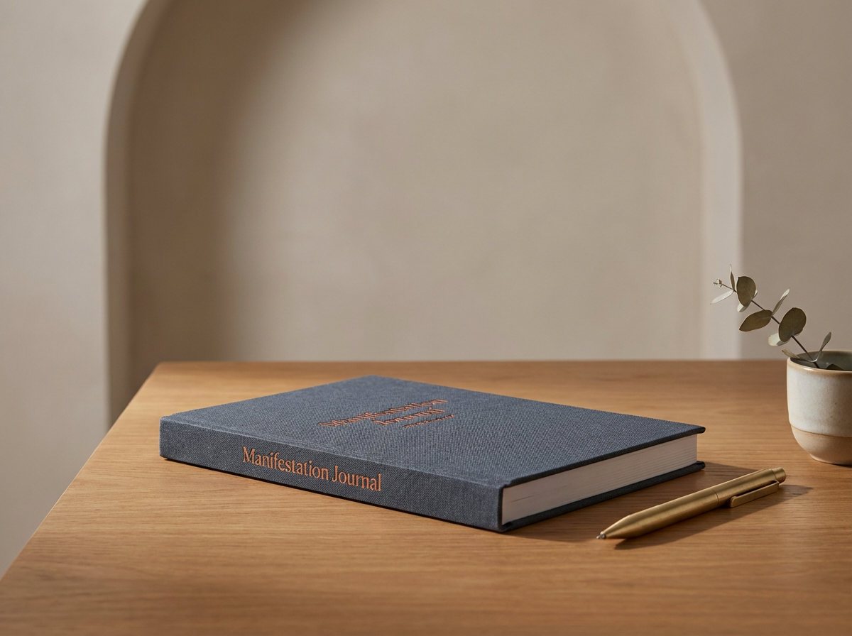 Blue Manifestation Journal
