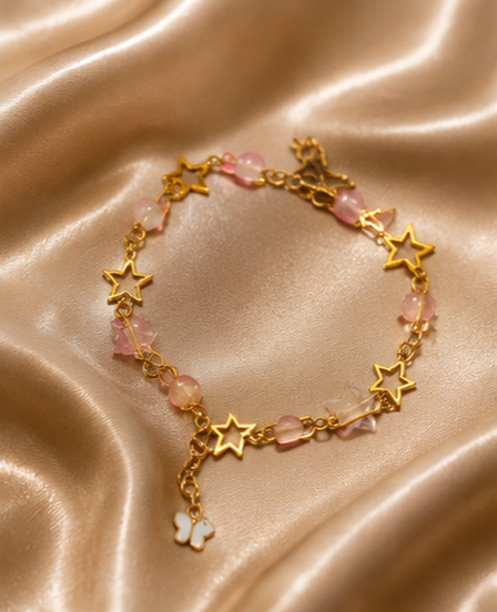 Pink Stardust Bracelet