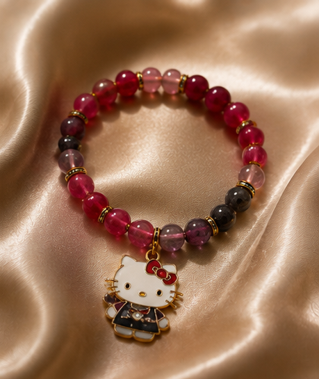 Kiss Me Kitty Bracelet