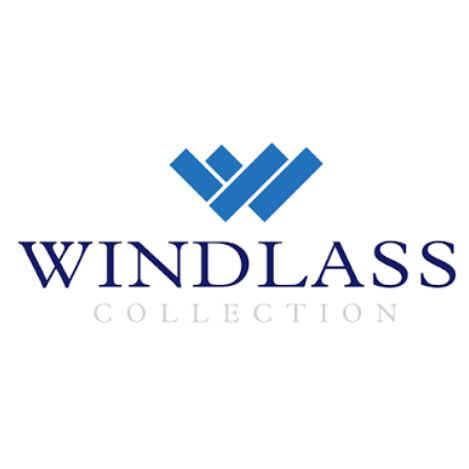 WINDASS OFFICE LOGO with a stylized blue check mark symbol above the company name in blue and gray text.
