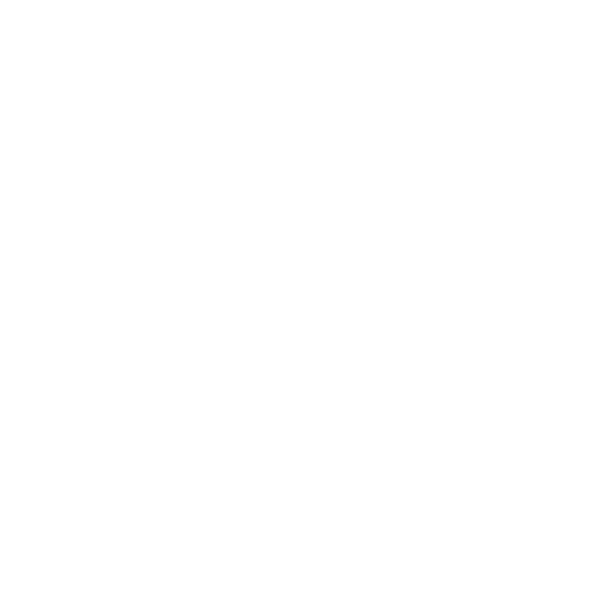 Black and white stylized icon of a person with arms raised inside a circular border.