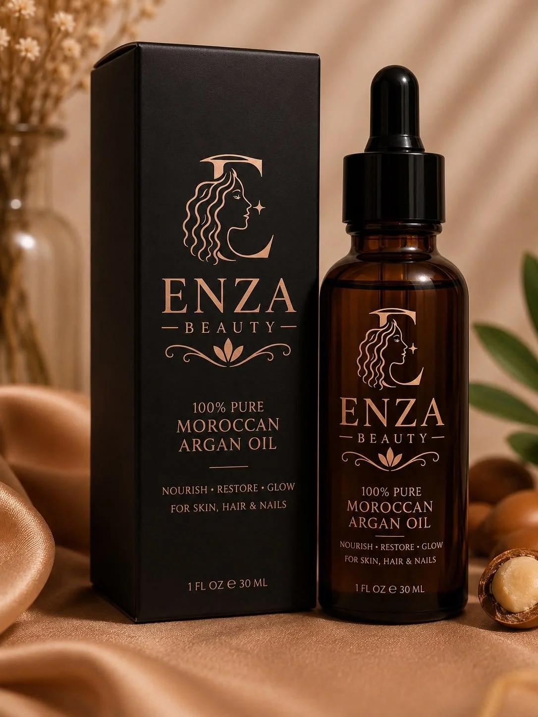 100% Pure Moroccan Argan Oil