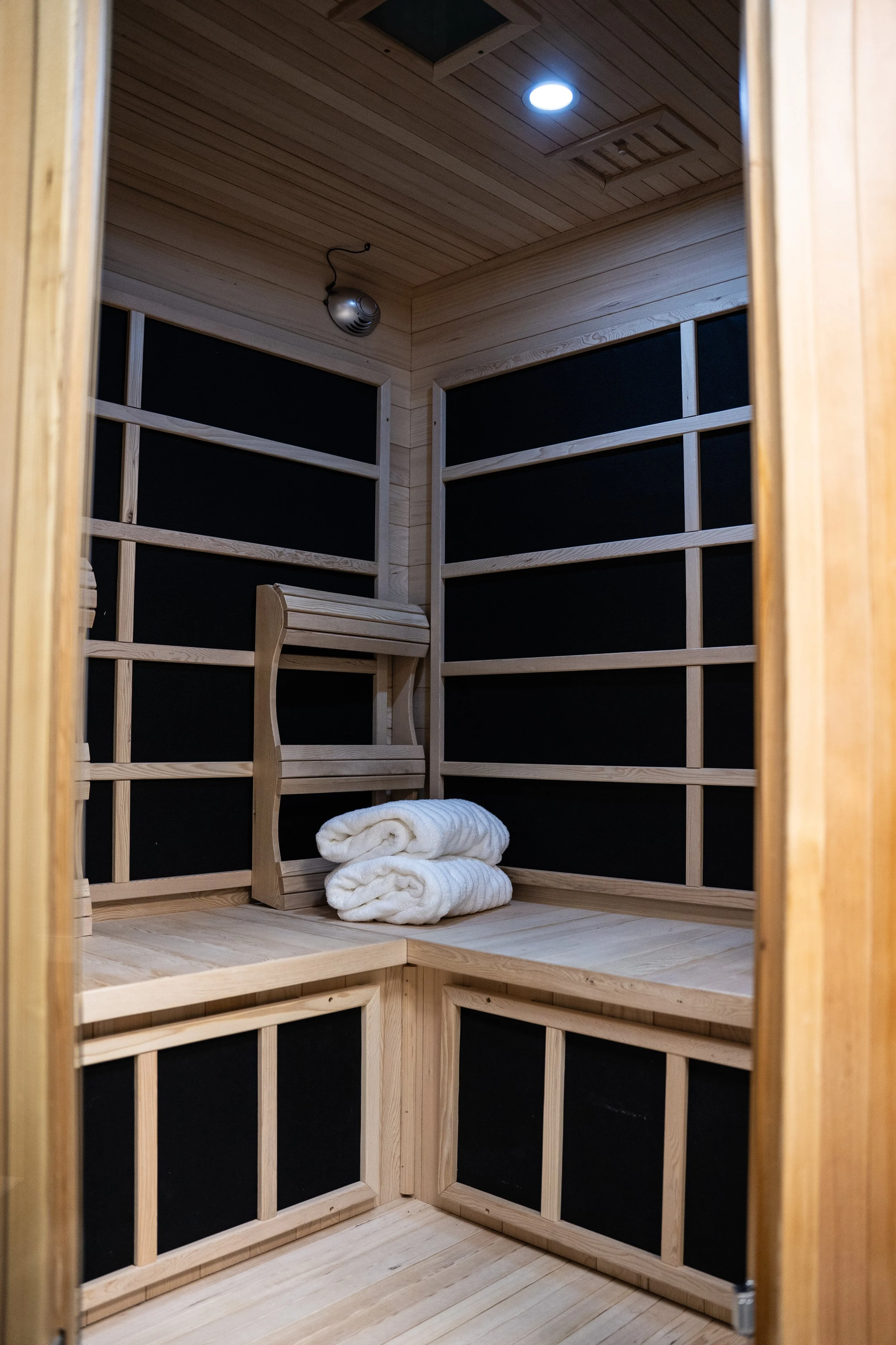Sauna interior
