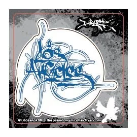 Sticker Pack - Los Angeles Goth Round