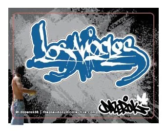 Sticker Pack - Los Angeles Goth Linear