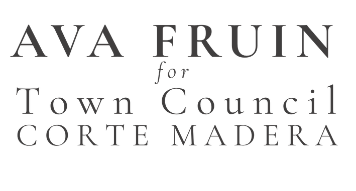 Ava Fruin for Town Council Corte Madera