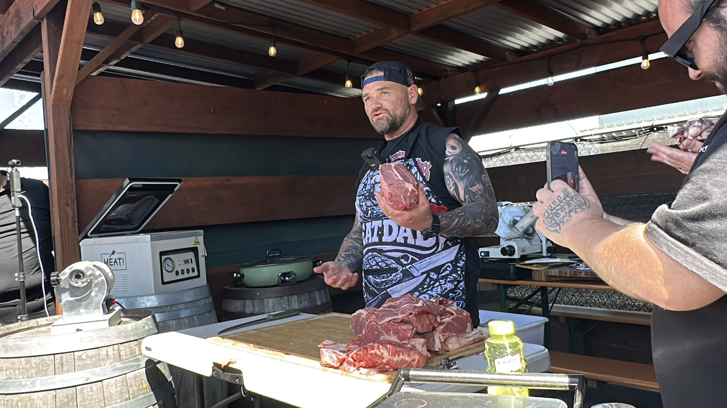 Breaking Down a Chuck Roll with Meat Dad