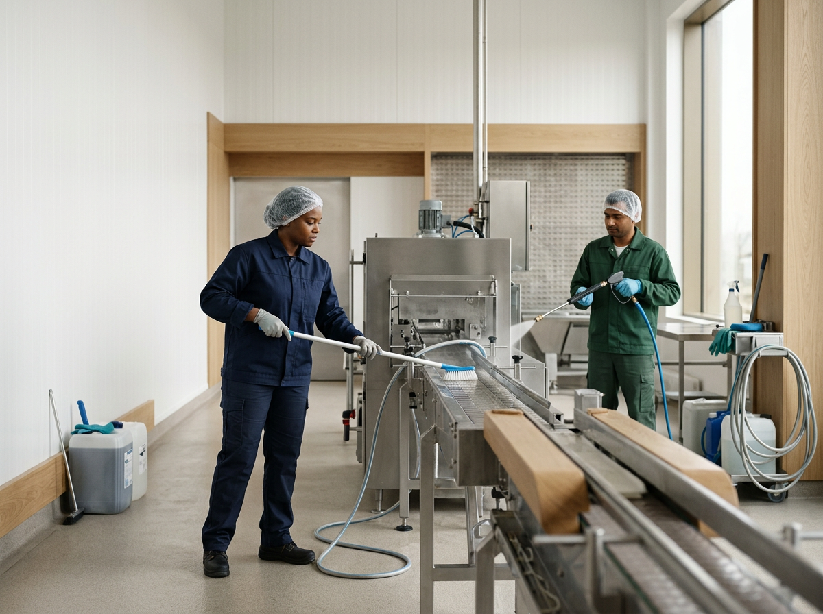 Industrial & Food Manufacturing Plant Cleaning