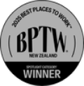 BPTW New Zealand winner badge