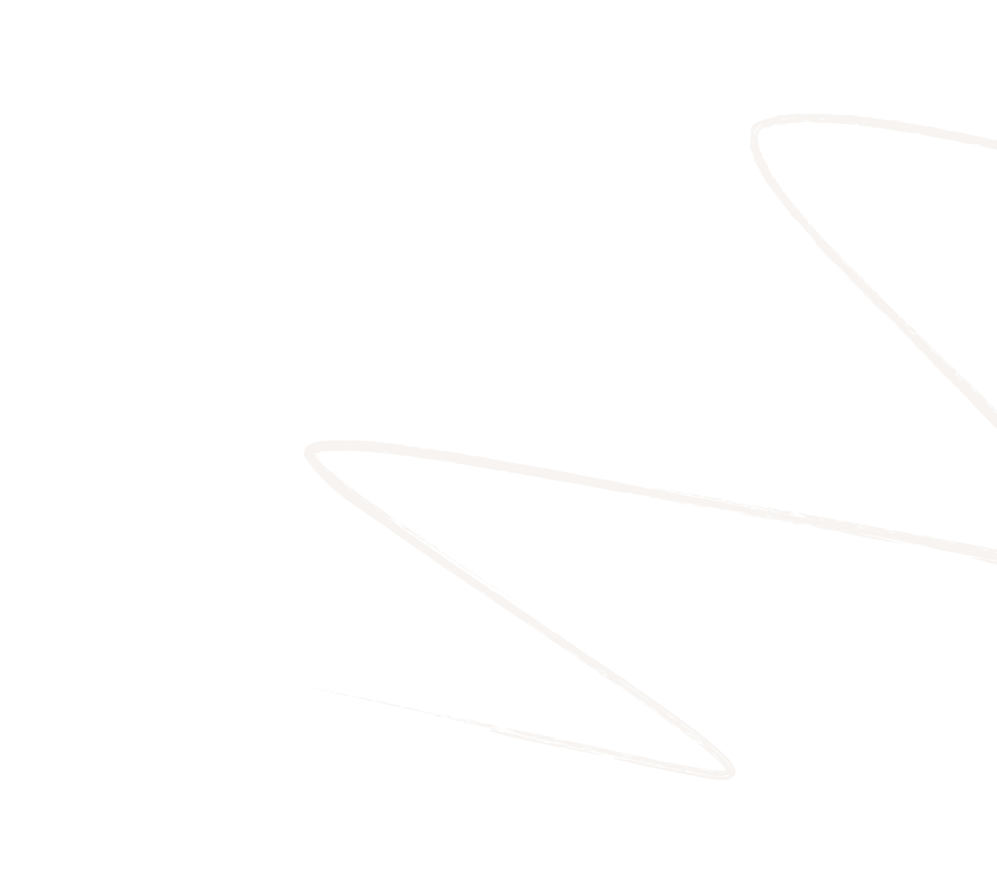 Black background with abstract white shapes and curved lines.