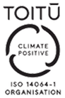 Toitü, a brand name, with a circular logo featuring the words 'GABRIELLE NOIRE' inside the circle.