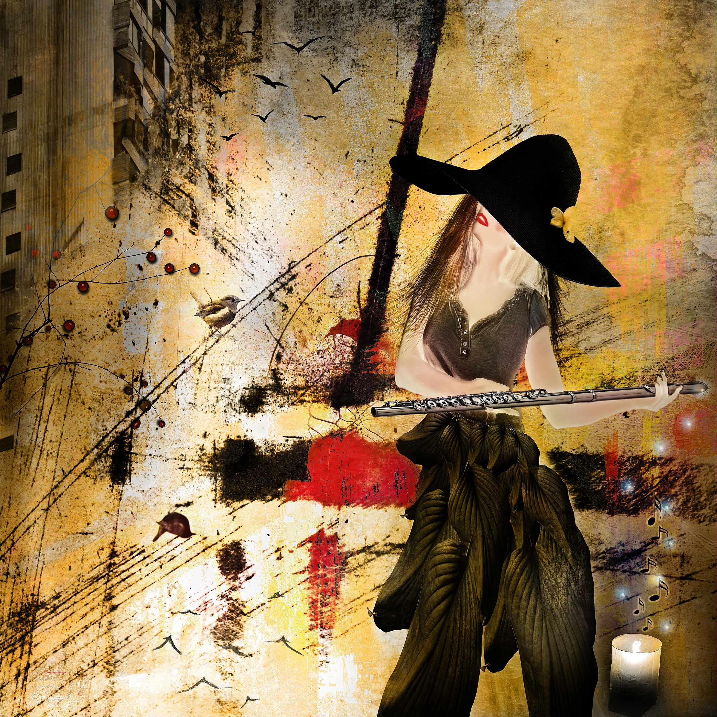 The Flute Player…