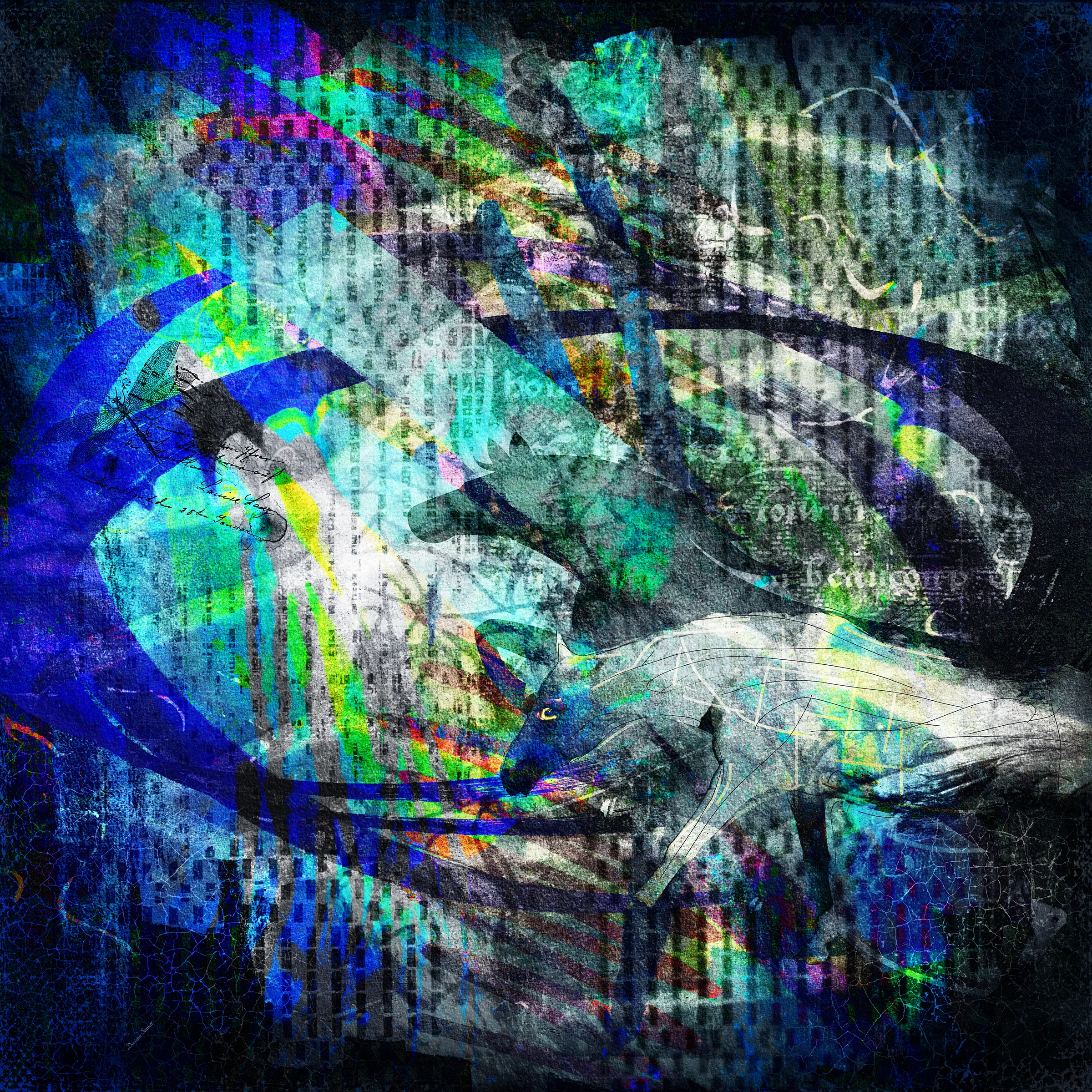 Abstract Horse…