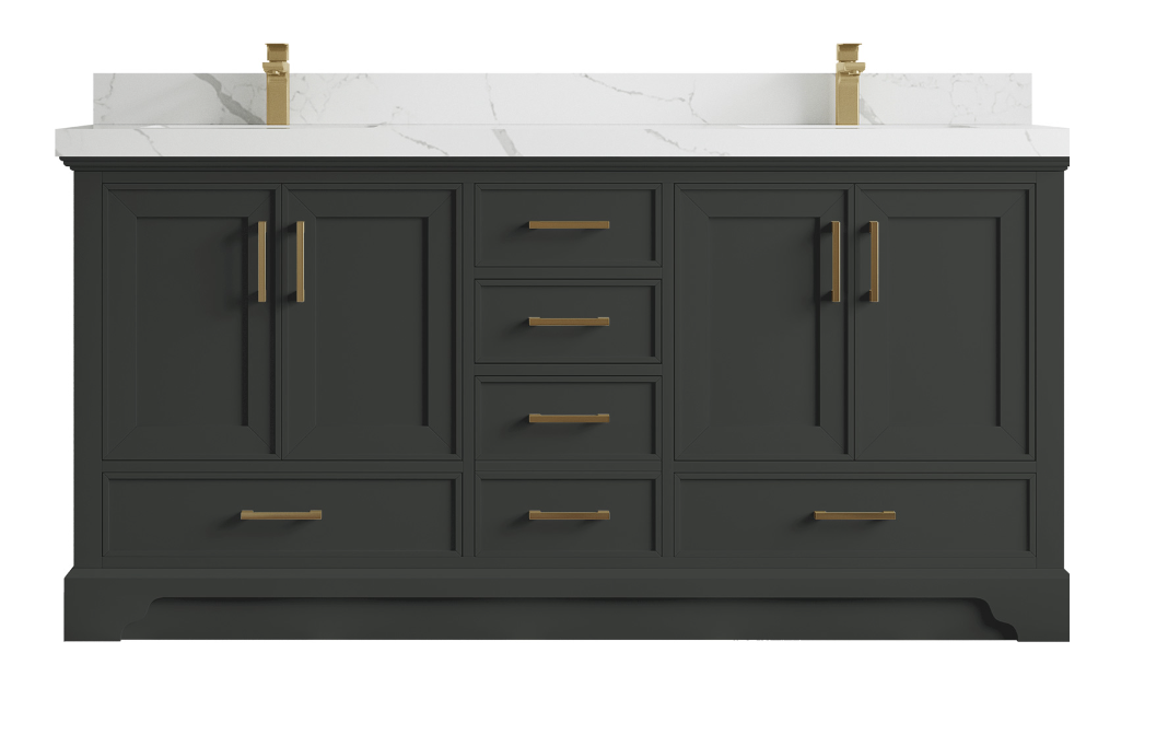 COBALT DOUBLE SINK BATHROOM VANITY