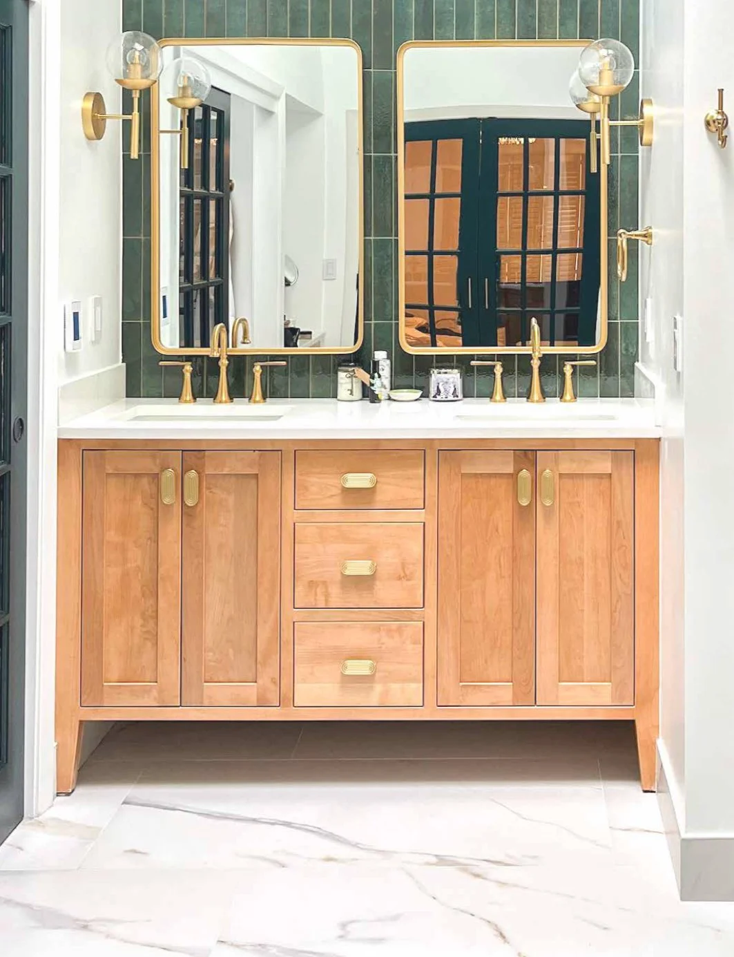 PHOENIX DOUBLE SINK BATHROOM VANITY