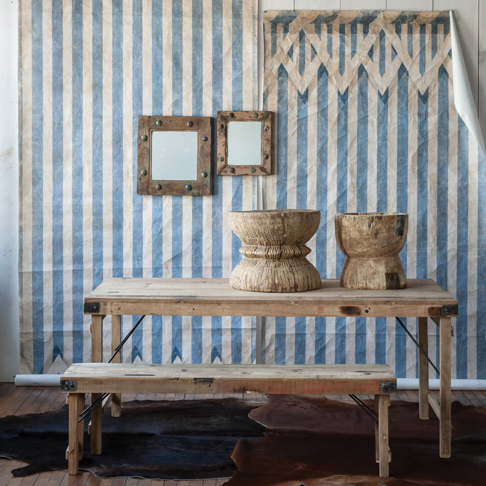 Wood Wedding Table, Bleached, Extra Large