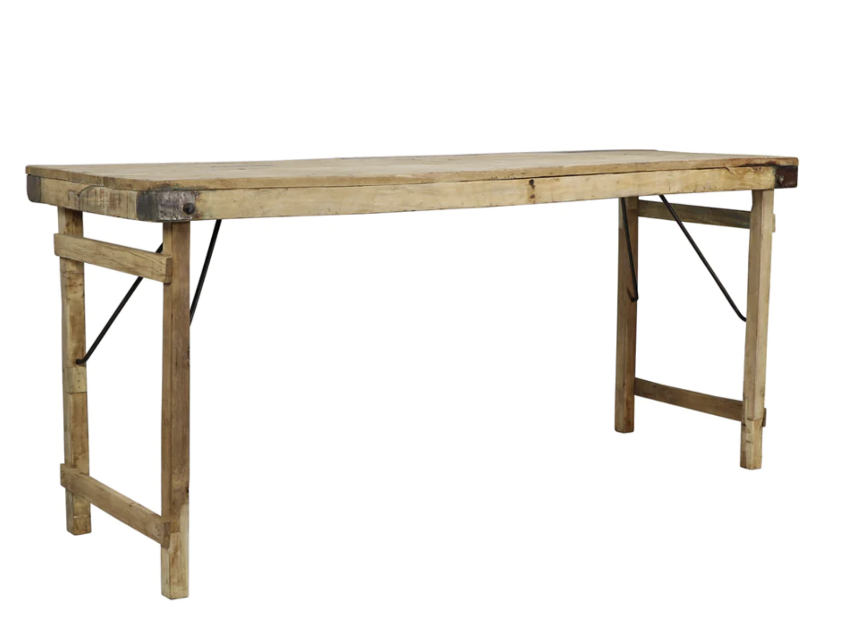 Wood Wedding Table, Bleached, Large