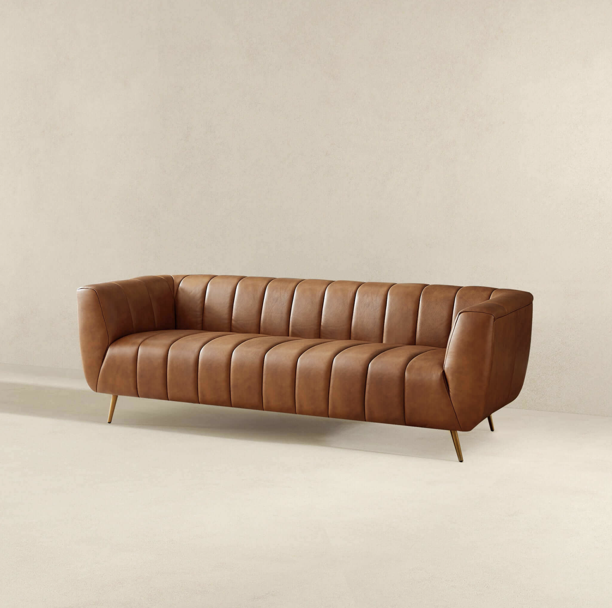 Leather Sofa #2254 | 1 Available 