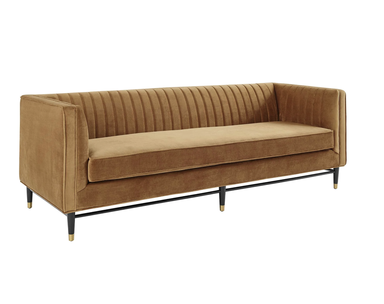 Gold Tufted Sofa | 2 Available 