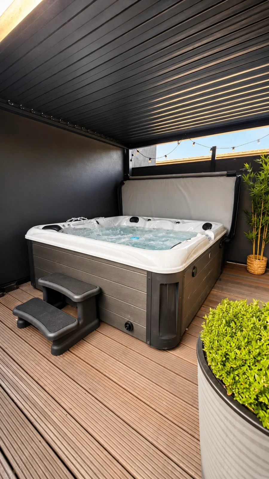 Jacuzzis privés du Loft Wellness Spa