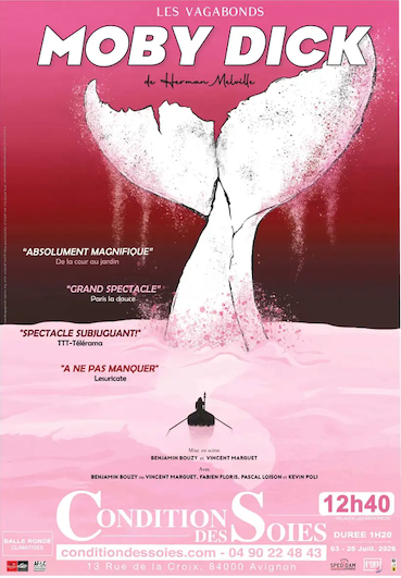 Moby Dick au FEstival Off d'Avignon. Une histoire de marin loin du chef-d'oeuvre de Melville